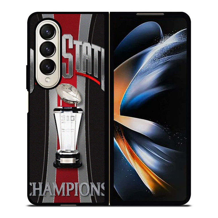 OHIO STATE BUCKEYES FOOTBALL CHAMPIONS Samsung Galaxy Z Fold 4 Case Cover