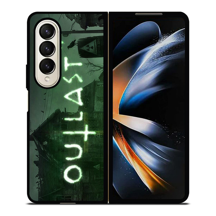 OUTLAST 2 GAMES LOGO Samsung Galaxy Z Fold 4 Case Cover