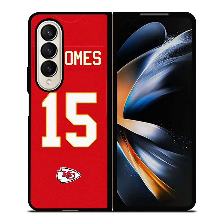 PATRICK MAHOMES KANSAS CITY CHIEFS KIT Samsung Galaxy Z Fold 4 Case Cover