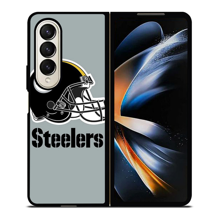 PITTSBURGH STEELERS HELMET NFL Samsung Galaxy Z Fold 4 Case Cover