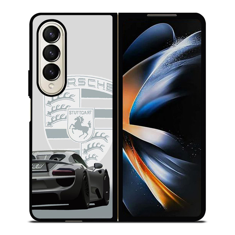 PORSCHE 918 SPIDER SUPER CAR Samsung Galaxy Z Fold 4 Case Cover