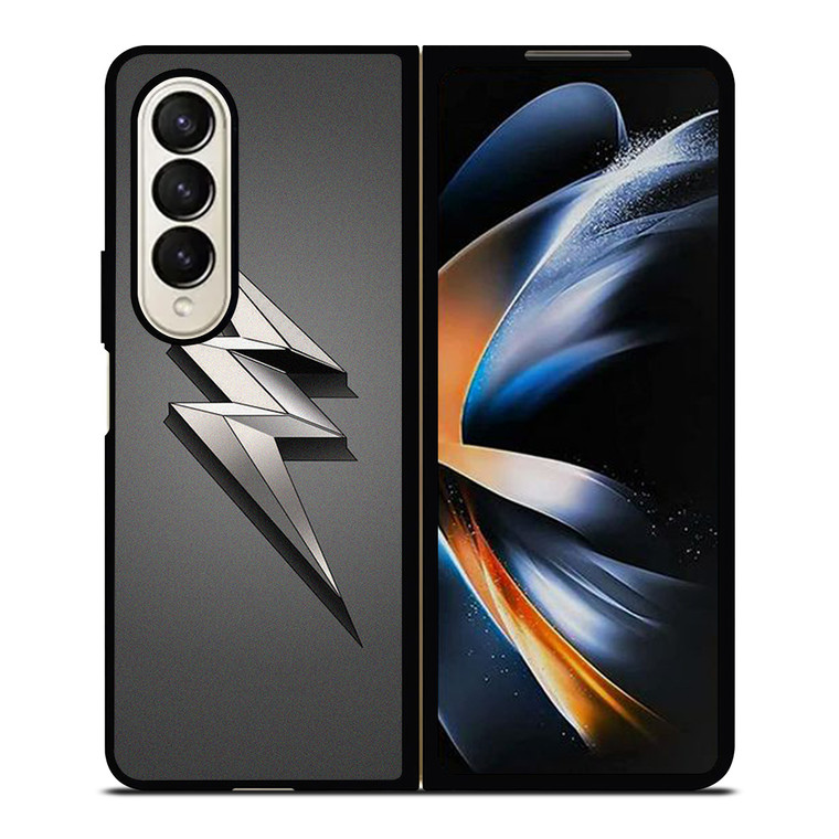 POWER RANGERS METAL EMBLEM Samsung Galaxy Z Fold 4 Case Cover
