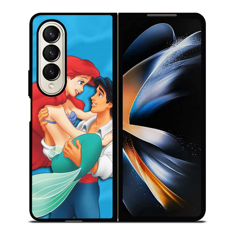 PRINCE ERIC AND PRINCESS ARIEL CARTOON DISNEY Samsung Galaxy Z Fold 4 Case Cover