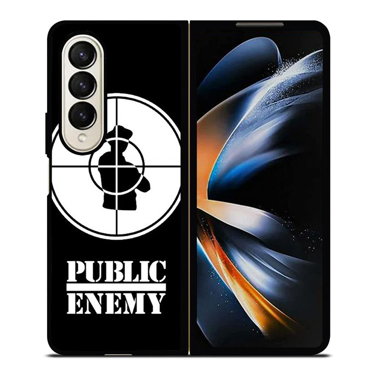 PUBLIC ENEMY HIP HOP LOGO Samsung Galaxy Z Fold 4 Case Cover