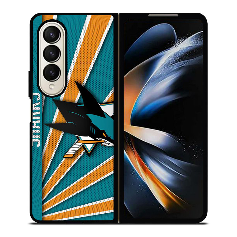 SAN JOSE SHARKS HOCKEY TEAM Samsung Galaxy Z Fold 4 Case Cover