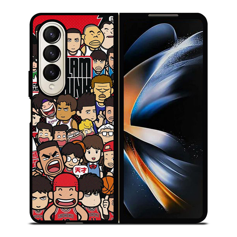 SLAM DUNK CARTOON BASKETBALL Samsung Galaxy Z Fold 4 Case Cover