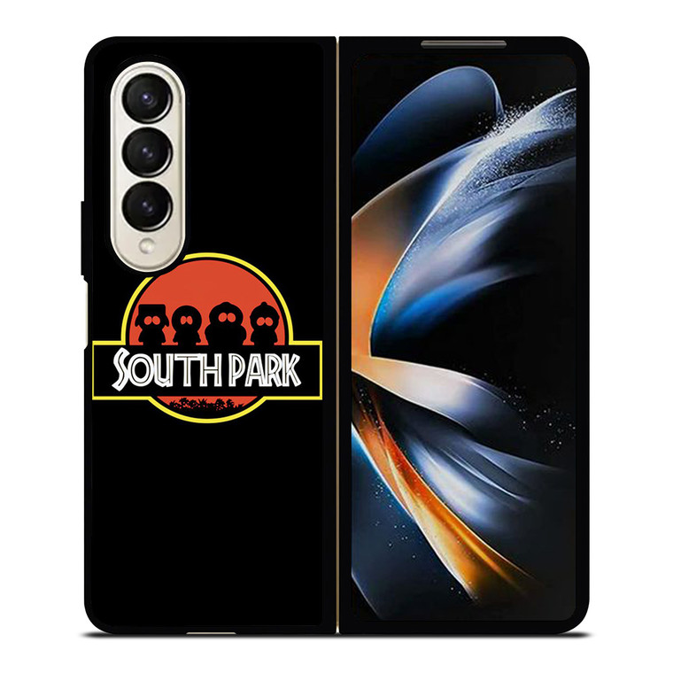 SOUTH PARK AND JURASSIC PARK LOGO FUNNY Samsung Galaxy Z Fold 4 Case Cover