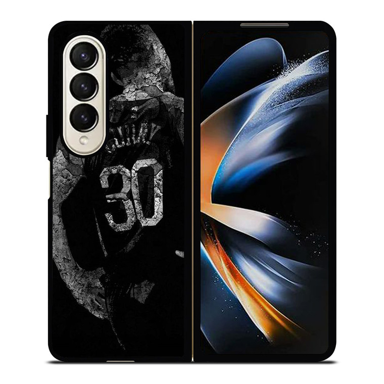 STEPHEN CURRY GOLDEN STATE WARRIORS RUSTY Samsung Galaxy Z Fold 4 Case Cover