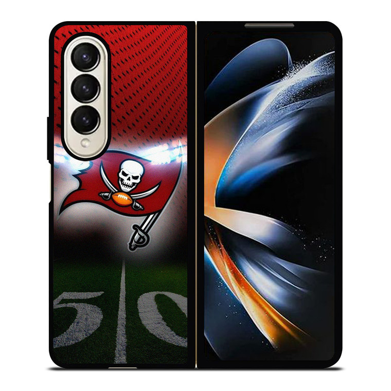 TAMPA BAY BUCCANEERS NFL FOOTBALL FIELD Samsung Galaxy Z Fold 4 Case Cover