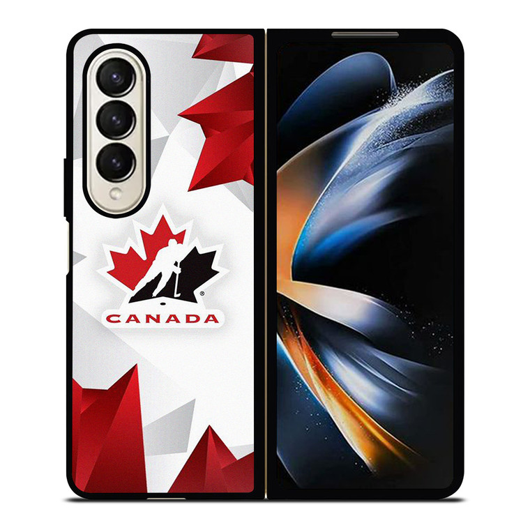 TEAM HOCKEY CANADA SYMBOL Samsung Galaxy Z Fold 4 Case Cover