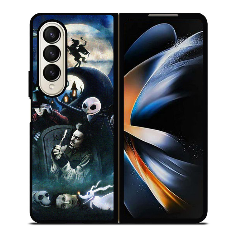 TIM BURTON HORROR MOVIE COLLECTION Samsung Galaxy Z Fold 4 Case Cover