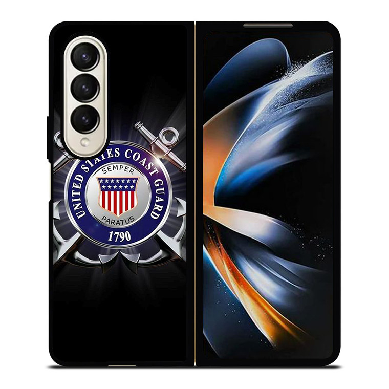 UNITED STATES COAST GUARD SYMBOL Samsung Galaxy Z Fold 4 Case Cover