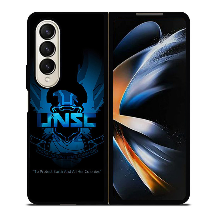 UNSC UNITED NATIONS SPACE COMMAND LOGO 2 Samsung Galaxy Z Fold 4 Case Cover
