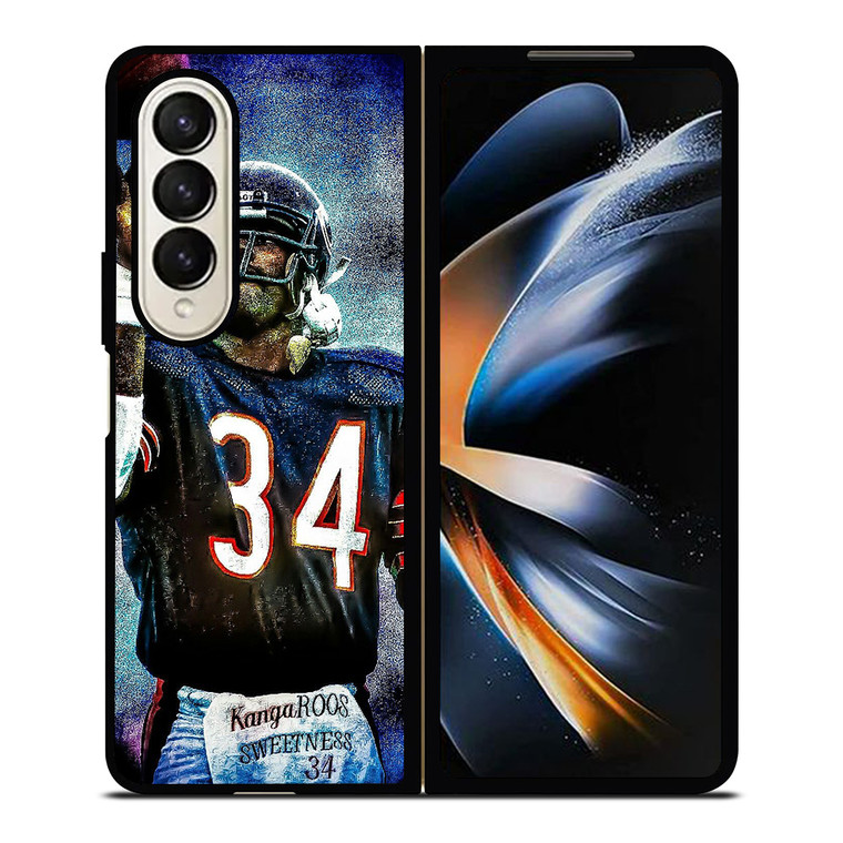 WALTER PAYTON CHICAGO BEARS NFL Samsung Galaxy Z Fold 4 Case Cover