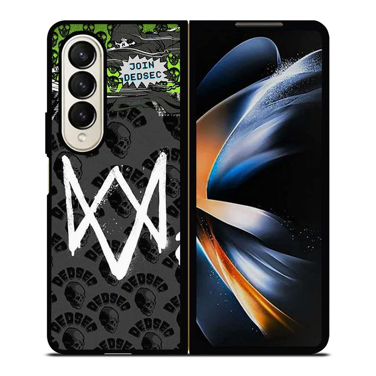 WATCH DOGS 2 GAMES ICON Samsung Galaxy Z Fold 4 Case Cover