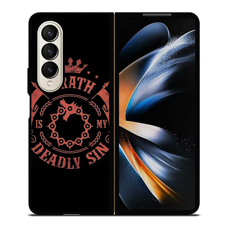 WRATH SEVEN DEADLY SINS SYMBOL Samsung Galaxy Z Fold 4 Case Cover