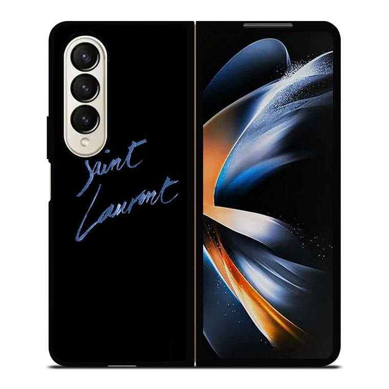 YVES SAINT LAURENT HANDWRITING LOGO Samsung Galaxy Z Fold 4 Case Cover