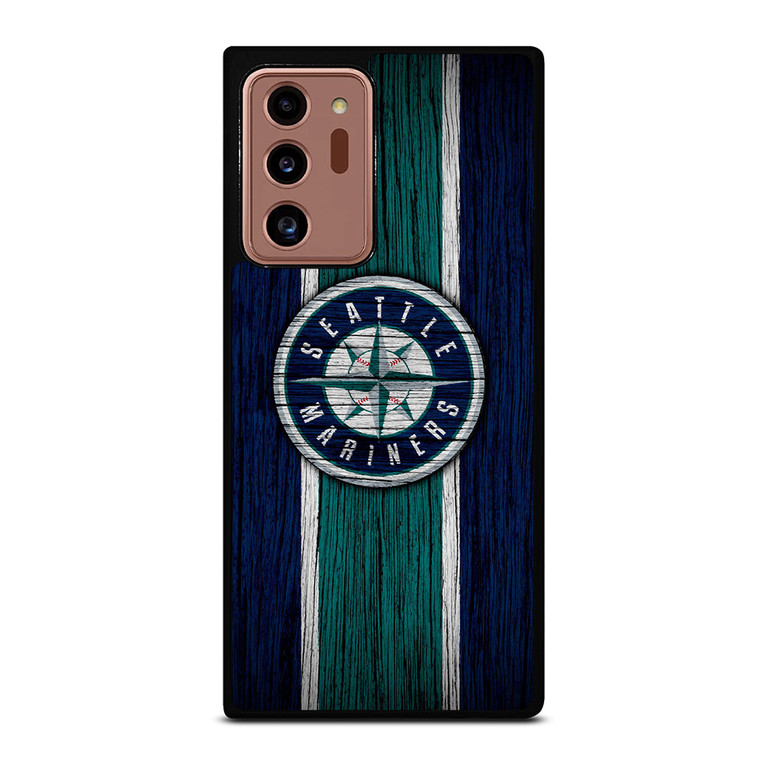 SEATTLE MARINERS WOODEN STRIPE LOGO  Samsung Galaxy Note 20 Ultra Case Cover
