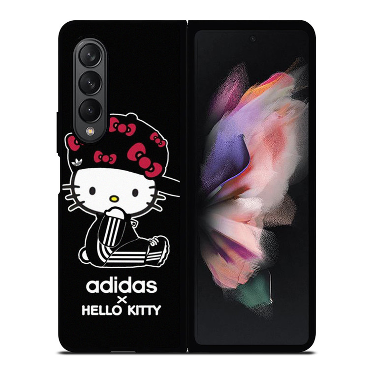 ADIDAS X HELLO KITTY BLACK Samsung Galaxy Z Fold 3 Case Cover