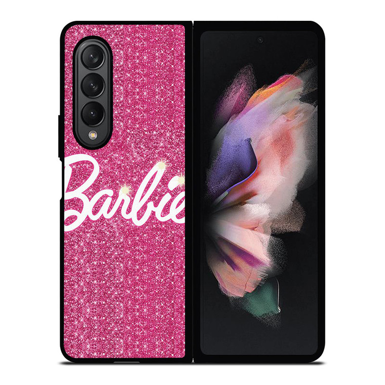 BARBIE PINK SPARKLING Samsung Galaxy Z Fold 3 Case Cover