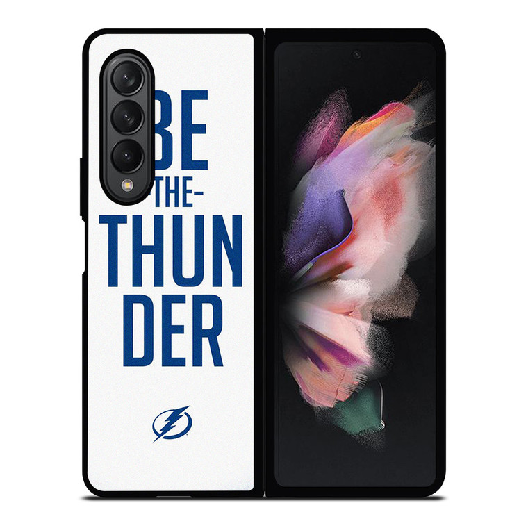 BE THE THUNDER TAMPA BAY LIGHTNING NHL Samsung Galaxy Z Fold 3 Case Cover