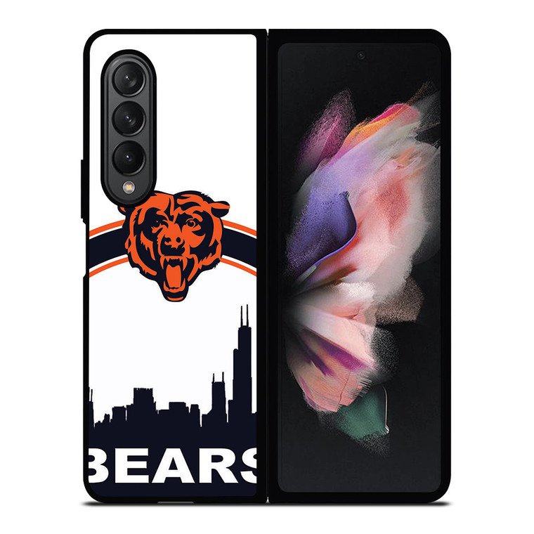 CHICAGO BEARS FOOTBALL CITY ICON Samsung Galaxy Z Fold 3 Case Cover