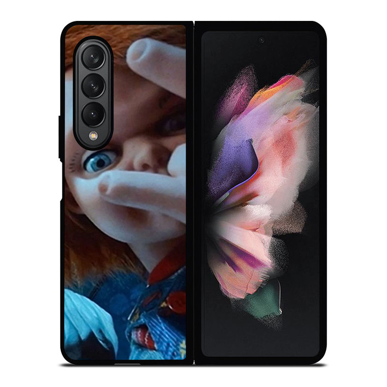CHUCKY DOLL METAL FINGER Samsung Galaxy Z Fold 3 Case Cover
