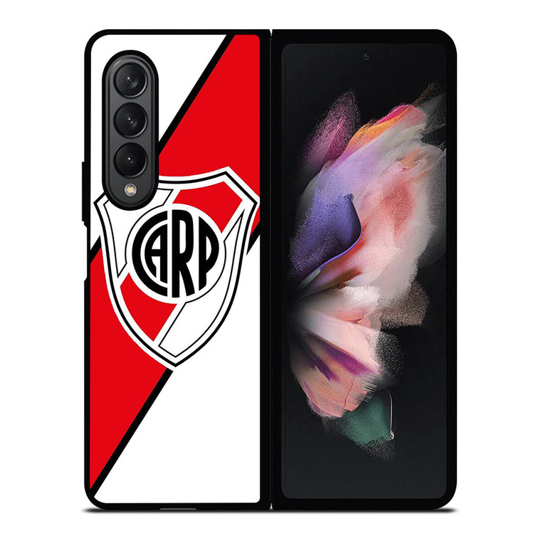CLUB ATLETICO RIVER PLATE STRIPE LOGO Samsung Galaxy Z Fold 3 Case Cover