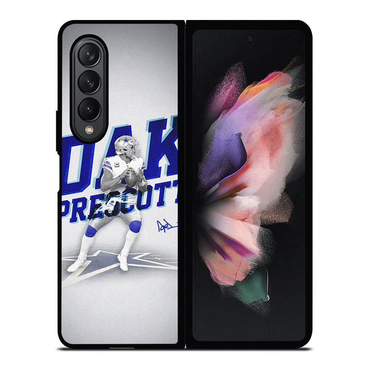 DALLAS COWBOYS NFL DAK PRESCOTT Samsung Galaxy Z Fold 3 Case Cover