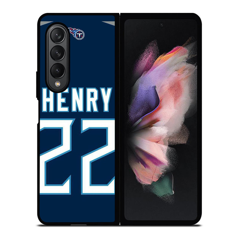 DERRICK HENRY TENNESSEE TITANS FOOTBALL Samsung Galaxy Z Fold 3 Case Cover