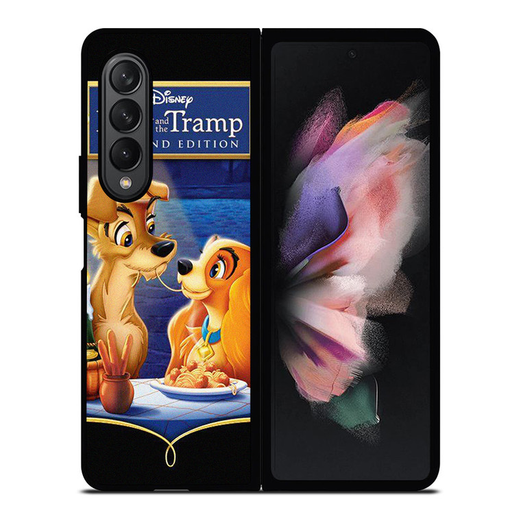 DISNEY LADY AND THE TRAMP CARTOON Samsung Galaxy Z Fold 3 Case Cover