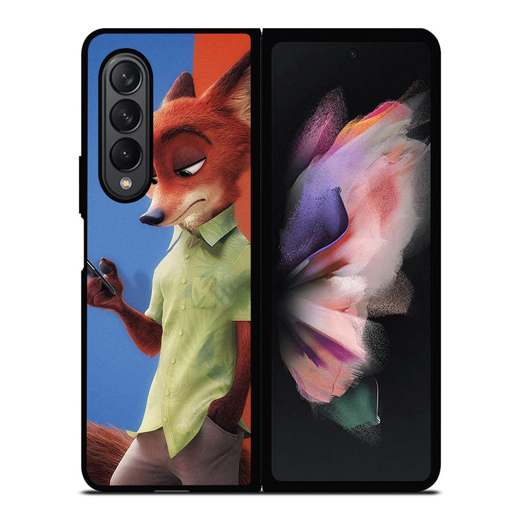 DISNEY ZOOTOPIA NICK WILDE COOL Samsung Galaxy Z Fold 3 Case Cover
