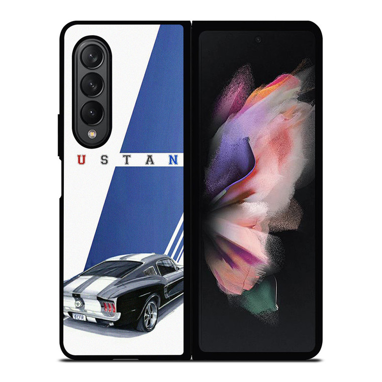 FORD MUSTANG CAR GT Samsung Galaxy Z Fold 3 Case Cover