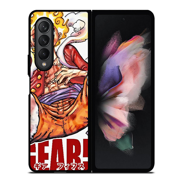 GEAR 5 LUFFY ONE PIECE POSTER Samsung Galaxy Z Fold 3 Case Cover