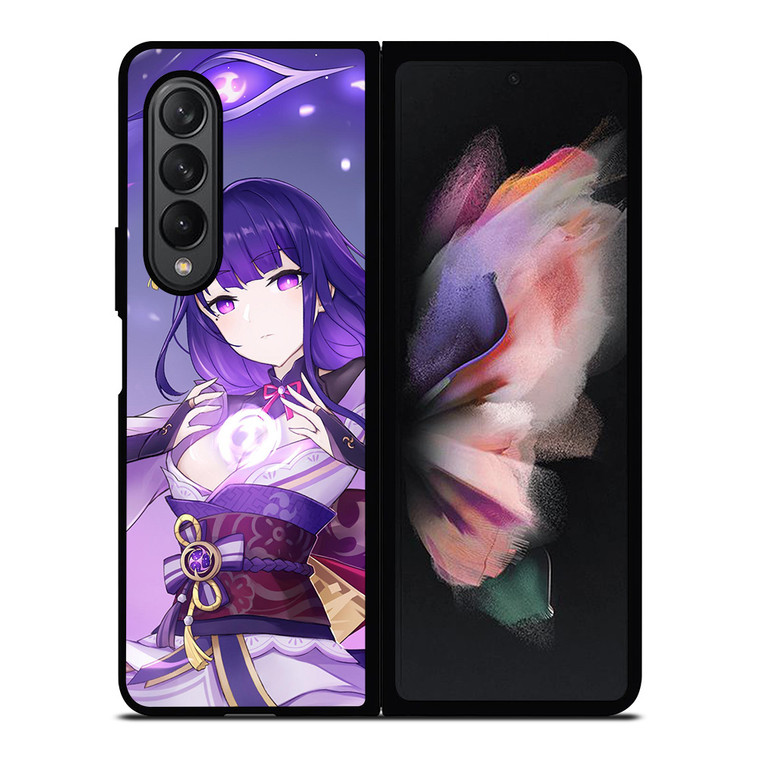 GENSHIN IMPACT RAIDEN SHOGUN Samsung Galaxy Z Fold 3 Case Cover
