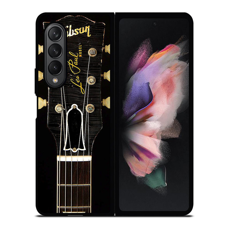 GIBSON LES PAUL HEADSTOCK GUITAR Samsung Galaxy Z Fold 3 Case Cover