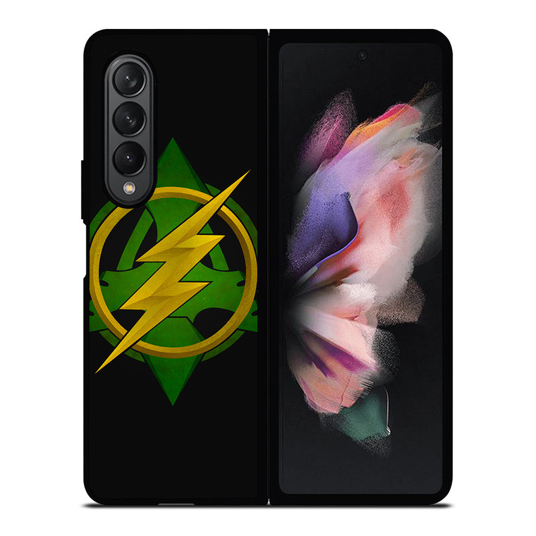GREEN ARROW THE FLASH LOGO Samsung Galaxy Z Fold 3 Case Cover