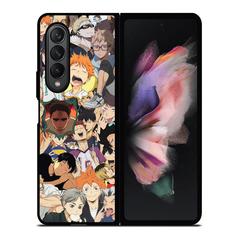 HAIKYUU ANIME MANGA COLLAGE Samsung Galaxy Z Fold 3 Case Cover