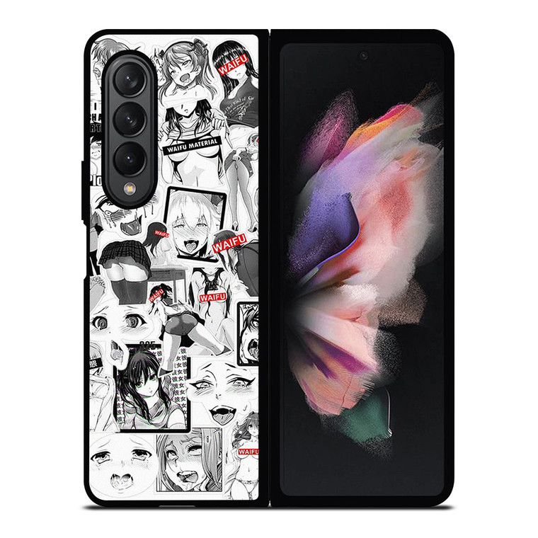 HENTAI WAIFU ANIME SEXY Samsung Galaxy Z Fold 3 Case Cover