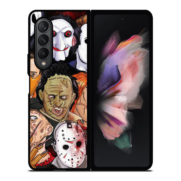 HORROR MOVIES CHARACTERS COLLECTION Samsung Galaxy Z Fold 3 Case Cover