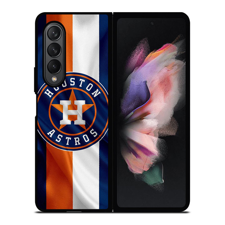 HOUSTON ASTROS BASEBALL FLAG Samsung Galaxy Z Fold 3 Case Cover