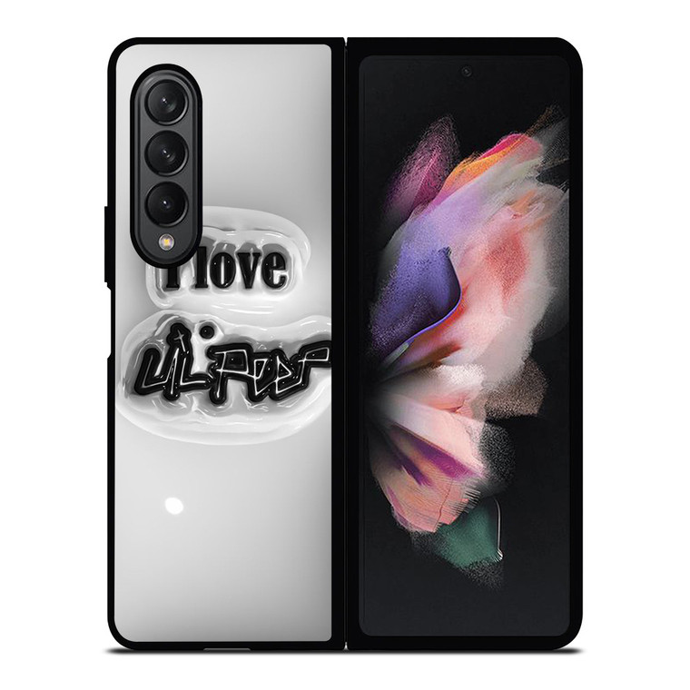 I LOVE LIL PEEP RAPPER 3D Samsung Galaxy Z Fold 3 Case Cover
