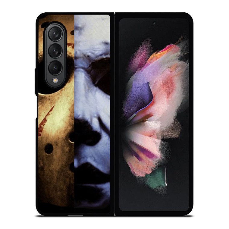 JASON VOORHEES VS MICHAEL MYER HALLOWEEN Samsung Galaxy Z Fold 3 Case Cover