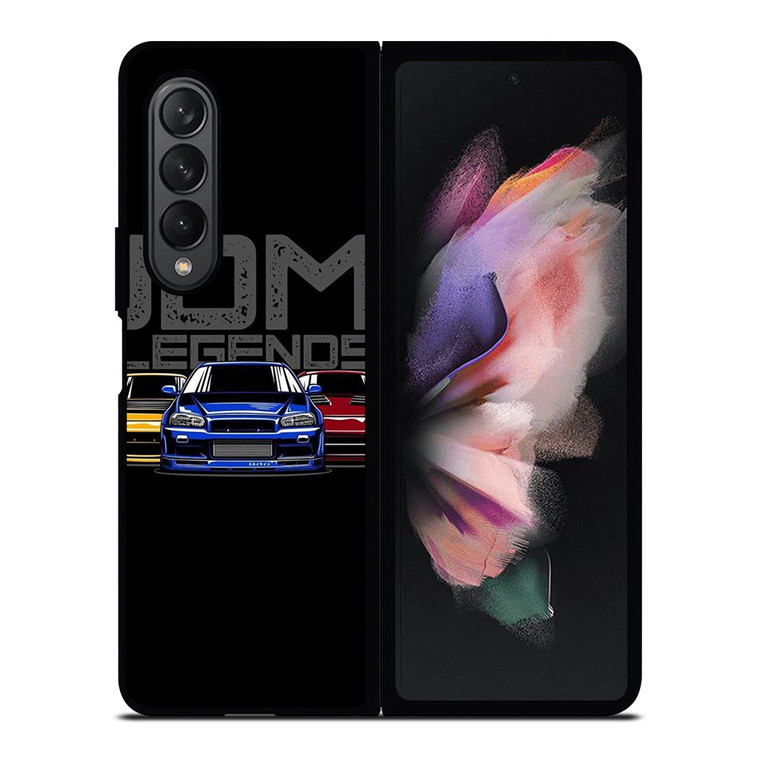 JDM JAPANESE DOMESTIC MARKET CARS VEHICLES Samsung Galaxy Z Fold 3 Case Cover