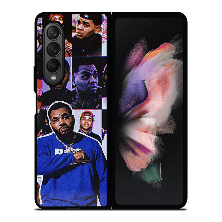 KEVIN GATES RAPPER COLLAGE 2 Samsung Galaxy Z Fold 3 Case Cover