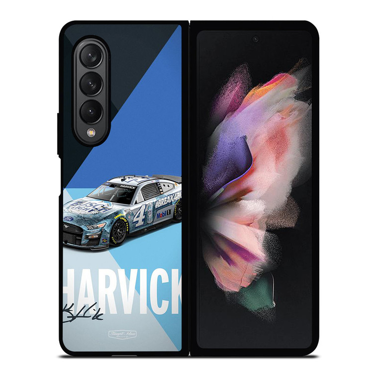 KEVIN HARVICK STEWART HAAS NASCAR RACING Samsung Galaxy Z Fold 3 Case Cover