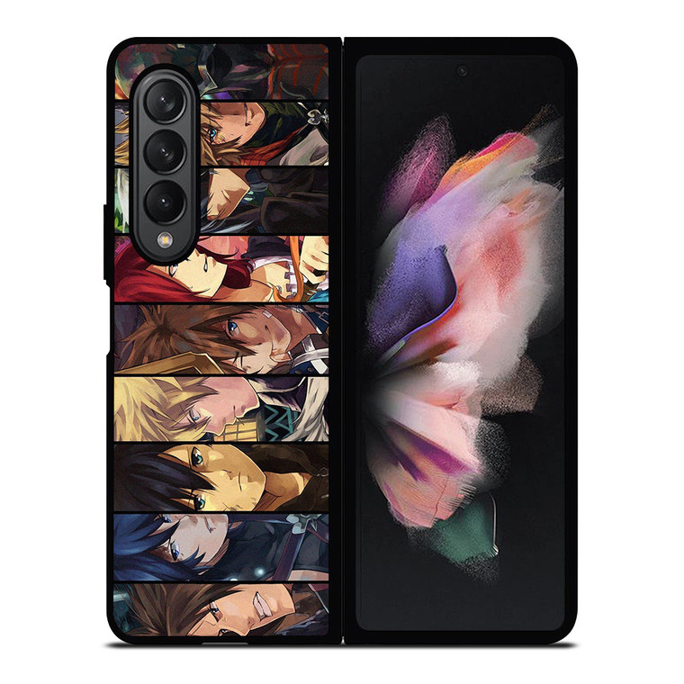 KINGDOM HEARTS ANIME COLLAGE Samsung Galaxy Z Fold 3 Case Cover