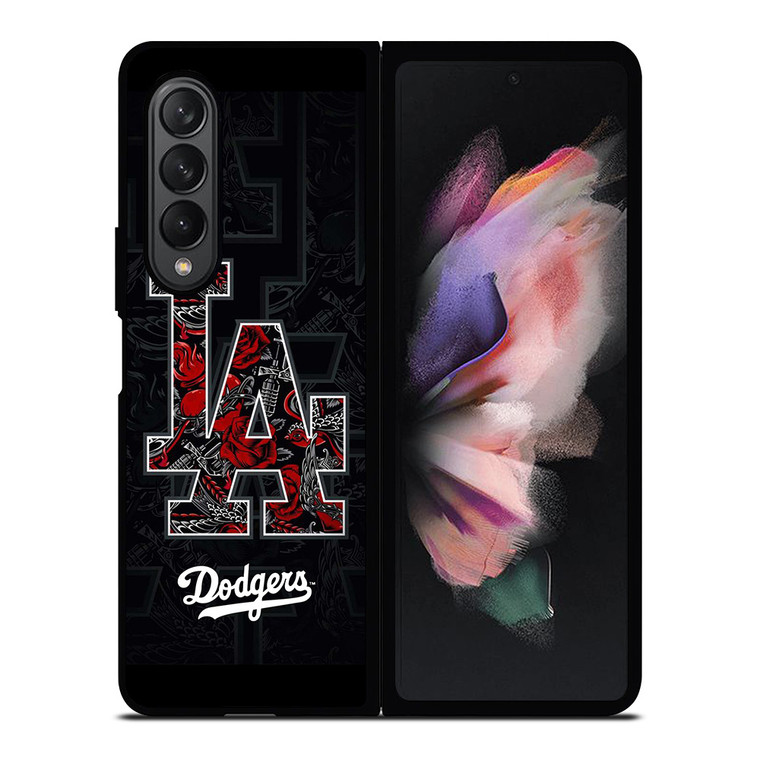 LA LOS ANGELES DODGERS TATTOO ART Samsung Galaxy Z Fold 3 Case Cover