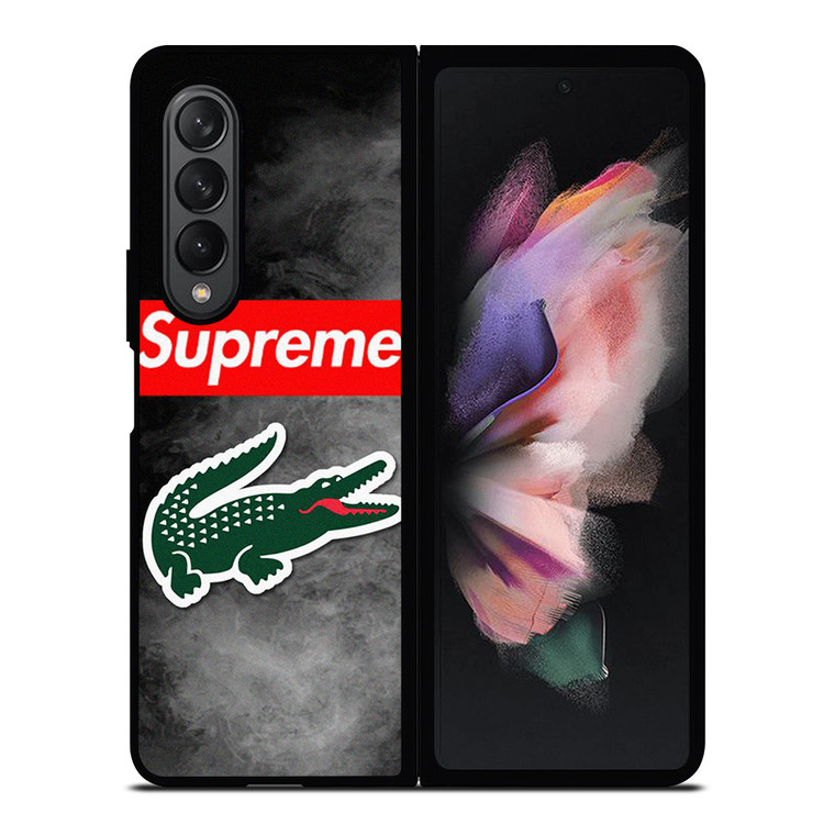 LACOSTE X SUPREME LOGO Samsung Galaxy Z Fold 3 Case Cover