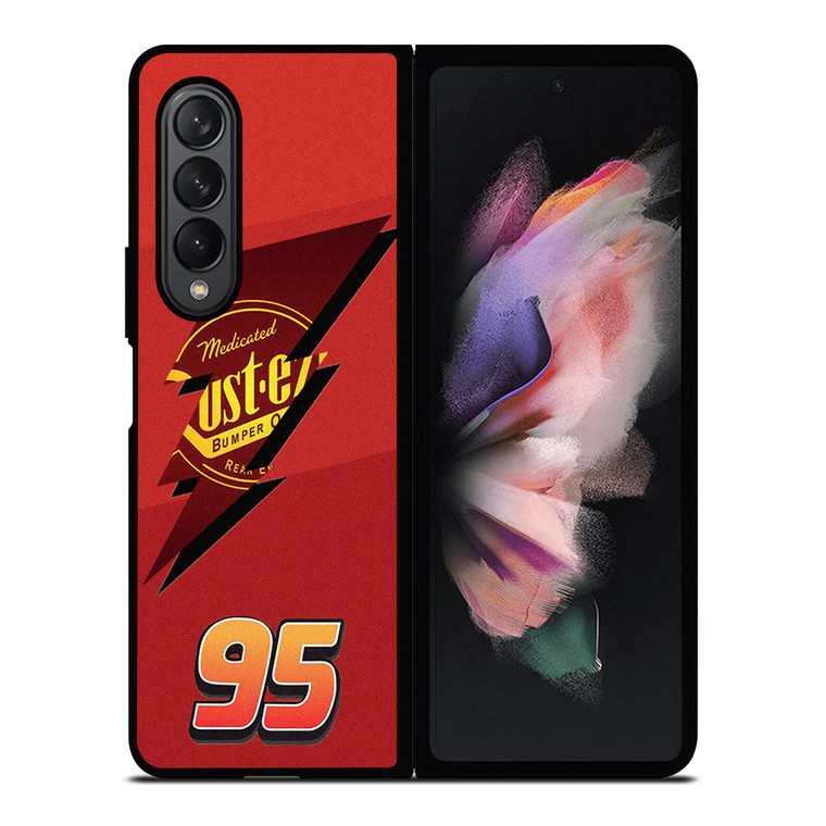 LIGHTNING MCQUEEN RUSTEZE Samsung Galaxy Z Fold 3 Case Cover